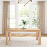 2700301000-150 : Dining Table Modern Rectangular Dining Table (72in / 1830mm), Blonde Wirebrush