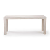 2700301000-153 : Dining Table Modern Rectangular Dining Table (72in / 1830mm), White Sand Wirebrush
