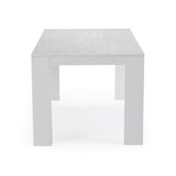 2700301000-192 : Dining Table Modern Solid Wood Dining Table, White Wirebrush