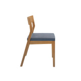 270031600721 : Dining Chair Dining Chair Frame (1 Pack), Pecan with Graphite Cushion