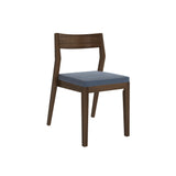 270031600821 : Dining Chair Dining Chair Frame (1 Pack), Walnut with Graphite Cushion
