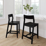 2700323000-170 : Counter Chair Modern Counter Height Chair (38in), Black