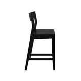 2700323000-170 : Counter Chair Modern Counter Height Chair (38in), Black