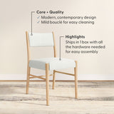 2700333000-414 : Dining Chair Brio Dining Chair, Blonde/Ivory