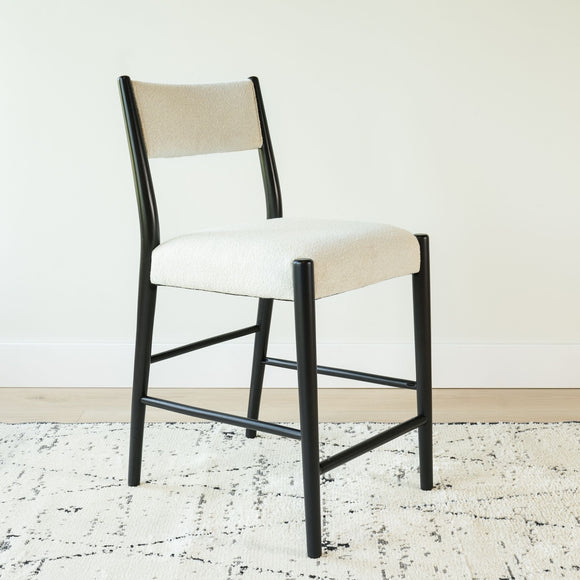 2700334000-410 : Counter Chair Brio Counter Height Stool, Black/Ivory
