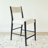 2700334000-410 : Counter Chair Brio Counter Height Stool, Black/Ivory