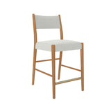 2700334000-417 : Counter Chair Brio Counter Height Stool, Pecan/Ivory