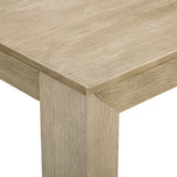 2700511000-199 : Side Table Modern Square Corner Table  (32in x 32in / 810mm x 810mm), Seashell Wirebrush