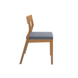 272031600718 : Dining Chair Dining Chair Frame (2 Pack), Pecan with Slate Cushion