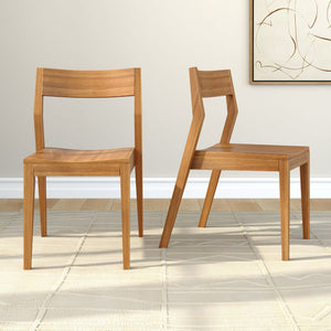 2720320000-002 : Dining Chair Modern Dining Chair (2 pack), White