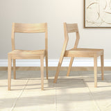 2720320000-010 : Dining Chair Modern Dining Chair (2 pack), Blonde