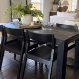 2720320000-170 : Dining Chair Modern Dining Chair (2 pack), Black