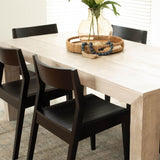 2720320000-170 : Dining Chair Modern Dining Chair (2 pack), Black