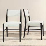 2720333000-410 : Dining Chair Brio Dining Chair- 2 Pack, Black/Ivory