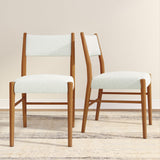 2720333000-417 : Dining Chair Brio Dining Chair- 2 Pack, Pecan/Ivory