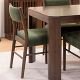 2720333000-428 : Dining Chair Brio Dining Chair- 2 Pack, Walnut/Evergreen