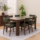 2720333000-428 : Dining Chair Brio Dining Chair- 2 Pack, Walnut/Evergreen