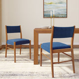 2720333000-437 : Dining Chair Brio Dining Chair- 2 Pack, Pecan/Marine
