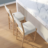 2720334000-414 : Counter Chair Brio Counter Height Stool - 2 Pack, Blonde/Ivory