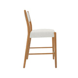 2720334000-417 : Counter Chair Brio Counter Height Stool - 2 Pack, Pecan/Ivory