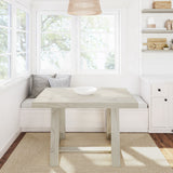 2800300000-153 : Dining Table Classic Solid Wood Dining Table - 1220mm/48in, White Sand Wirebrush