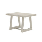 2800300000-153 : Dining Table Classic Solid Wood Dining Table - 1220mm/48in, White Sand Wirebrush