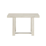 2800300000-153 : Dining Table Classic Solid Wood Dining Table - 1220mm/48in, White Sand Wirebrush