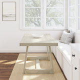 2800300000-153 : Dining Table Classic Solid Wood Dining Table - 1220mm/48in, White Sand Wirebrush