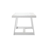 2800301000-192 : Dining Table Classic Rectangular Dining Room Table (72in / 1830mm), White Wirebrush