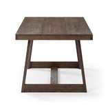 2800301000-198 : Dining Table Classic Rectangular Dining Room Table (72in / 1830mm), Walnut Wirebrush