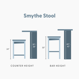 2800327000-008 : Counter Chair Smythe Stool Counter Height (24in), Walnut
