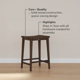 2800327000-008 : Counter Chair Smythe Stool Counter Height (24in), Walnut