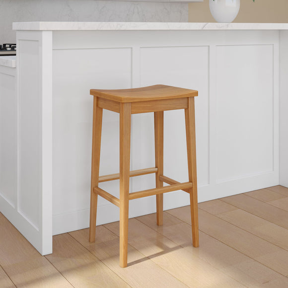 2800328000-007 : Bar Chair Smythe Stool Bar Height (30in), Pecan