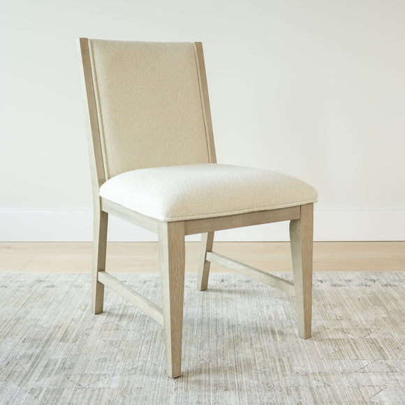 2800333000-412 : Dining Chair Sereno Dining Chair, Antique White/Ivory Cushion
