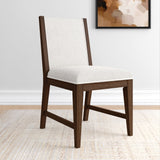 2800333000-418 : Dining Chair Sereno Dining Chair,Walnut/Ivory Cushion