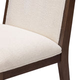 2800333000-418 : Dining Chair Sereno Dining Chair,Walnut/Ivory Cushion