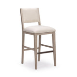 2800335000-412 : Bar Chair Sereno Stool Bar Height (30in), Antique White/Ivory Cushion