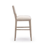 2800335000-412 : Bar Chair Sereno Stool Bar Height (30in), Antique White/Ivory Cushion