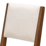 2800335000-417 : Bar Chair Sereno Stool Bar Height (30in), Pecan/Ivory Cushion