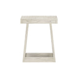 2800513000-153 : Side Table Classic Square Side Table (20in x 20in / 510mm x 510mm), White Sand Wirebrush