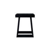 2800513000-190 : Side Table Classic Square Side Table (20in x 20in / 510mm x 510mm), Black Wirebrush