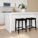 2820327000-170 : Counter Chair Smythe Stool Counter Height (24in) - 2 pack, Black