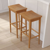 2820328000-007 : Bar Chair Smythe Stool Bar Height (30in) - 2 pack|| Pecan