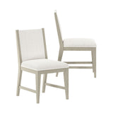 2820333000-412 : Dining Chair Sereno Dining Chair (2 pack)|| Antique White/Ivory Cushion