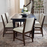 2820333000-418 : Dining Chair Sereno Dining Chair (2 pack)||Walnut/Ivory Cushion