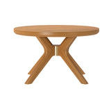 2900501000-007 : Coffee Table Verso Round Coffee Table (30in x 30in / 760mm x 760mm), Pecan