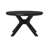 2900501000-170 : Coffee Table Verso Round Coffee Table (30in x 30in / 760mm x 760mm), Black