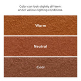 3020360600-607 : Dining Chair Elio Rattan Back Dining Chair- 2 Pack, Pecan Frame, Terracotta bouclée (WN2022A-10) Fabric