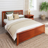 3160 XL CS : Kids Beds Queen Traditional Bed, Slat, Chestnut