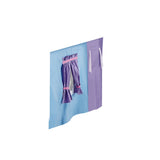 3210-027 : Accessories Full Extra Curtain Panel For Low Lofts And Bunks, Purple + Light Blue